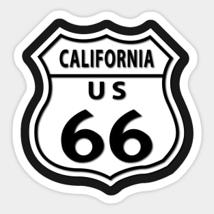 Route 66 - California Sticker